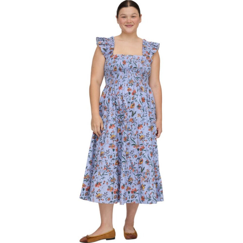 Hill House Home Ellie Dress in Thistle Fleur Chintz